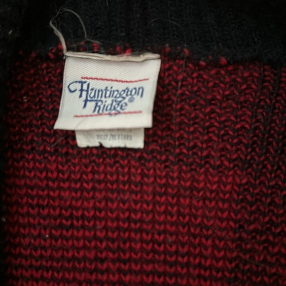 Vintage oversized grandpa cardi by Huntington ridge Medium - Picture 2 of 2